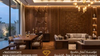 أفضل أنواع الخشب في السعودية ومواصفات تنفيذ الديكورات الفخمة