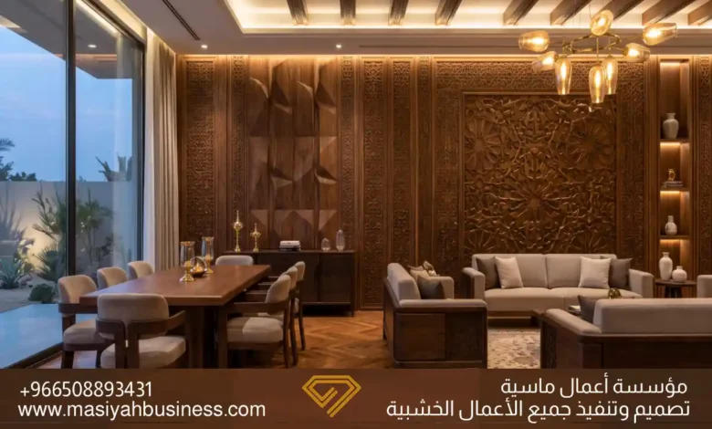 أفضل أنواع الخشب في السعودية ومواصفات تنفيذ الديكورات الفخمة