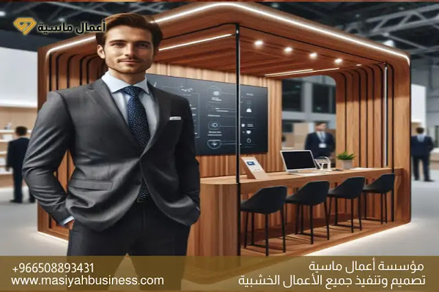 تصميم و تجهيز بوثات المعارض بشكل احترافي